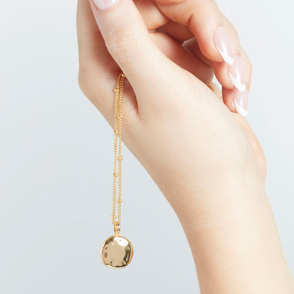Organic Locket Silver